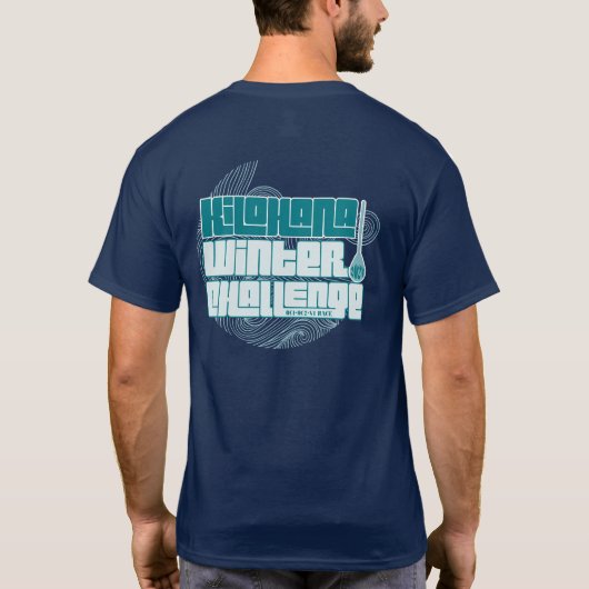 Kilohana Winter Challenge 2024 T-shirt (Achterkant)