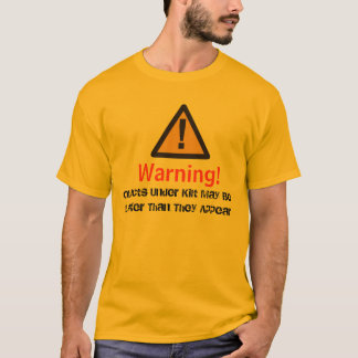 Kilometerwaarschuwing T-shirt