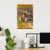 Kilpatrick's Ride Circus Fiets Poster (Thuiskantoor)