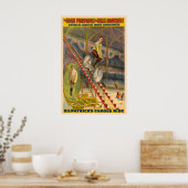 Kilpatrick's Ride Circus Fiets Poster (Keuken)