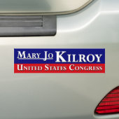 Kilroy for Congress Bumpersticker (Op auto)