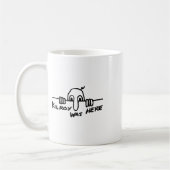 Kilroy Was Here - Tweede Wereldoorlog, WW2, Histor Koffiemok (Links)