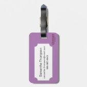 Kilroy was hier bagagelabel (Achterkant verticaal)