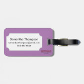 Kilroy was hier bagagelabel (Achterkant horizontaal)