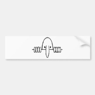 Kilroy was hier bumpersticker