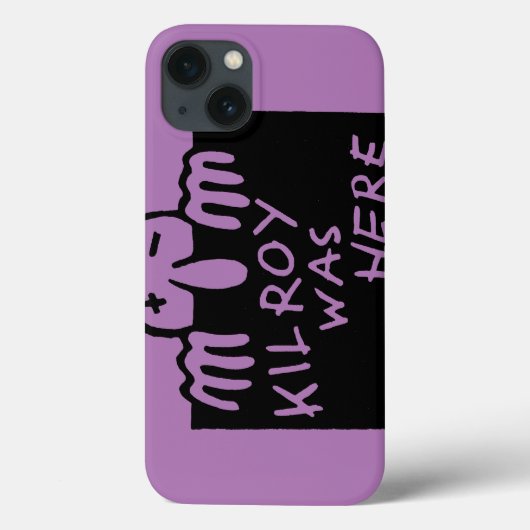 Kilroy was hier Case-Mate iPhone case (Achterkant)