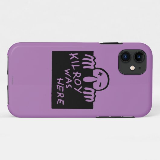 Kilroy was hier Case-Mate iPhone case (Achterkant (horizontaal))