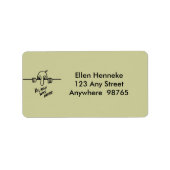 Kilroy was hier etiket (Voorkant)