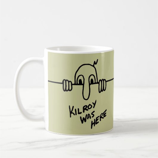 Kilroy was hier koffiemok (Links)