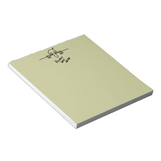 Kilroy was hier notitieblok (Schuin)