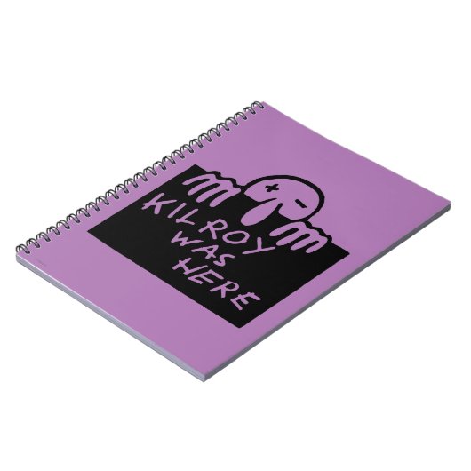 Kilroy was hier notitieboek (Linkerzijde)