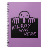 Kilroy was hier notitieboek (Voorkant)