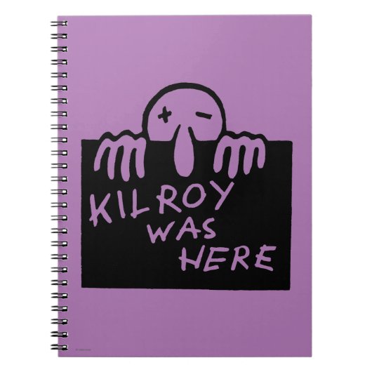 Kilroy was hier notitieboek (Voorkant)