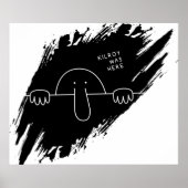 Kilroy was hier poster (Voorkant)