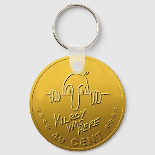 Kilroy was hier sleutelhanger (Voorkant)