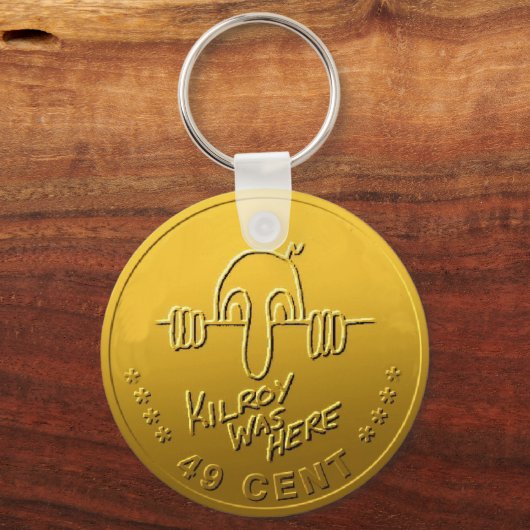 Kilroy was hier sleutelhanger (Voorkant)