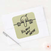 Kilroy was hier Sticker (Envelop)