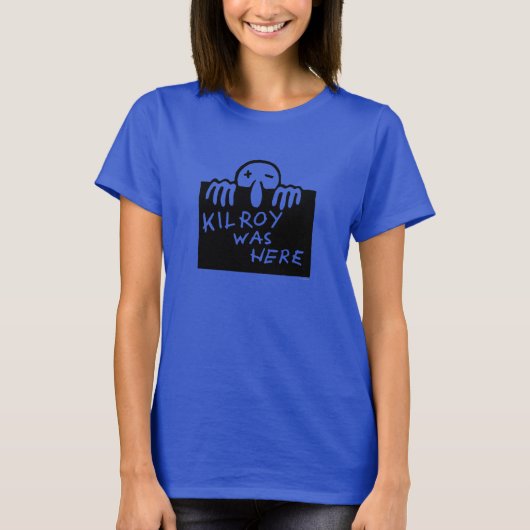 Kilroy was hier t-shirt (Voorkant)