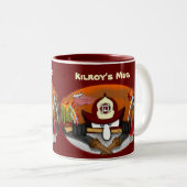 Kilroy's Firefighter Mok (Voorkant rechts)