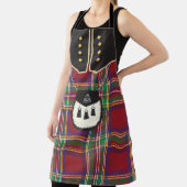 kilt en sporran voor mannen schort (Insitu)