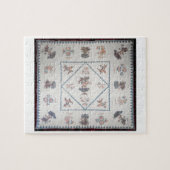 Kilt in "Broderie Perse", c.1800 (toegepast, print Legpuzzel (Horizontaal)