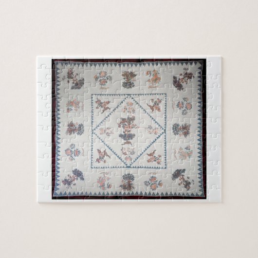 Kilt in "Broderie Perse", c.1800 (toegepast, print Legpuzzel (Horizontaal)