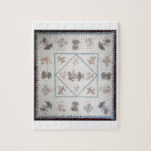 Kilt in "Broderie Perse", c.1800 (toegepast, print Legpuzzel (Verticaal)