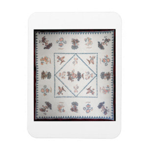 Kilt in "Broderie Perse", c.1800 (toegepast, print Magneet