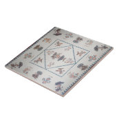 Kilt in "Broderie Perse", c.1800 (toegepast, print Tegeltje (Zijkant)