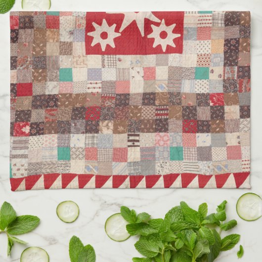 Kilt met middensterren theedoek (Gevouwen)