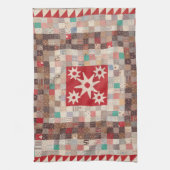 Kilt met middensterren theedoek (Verticaal)