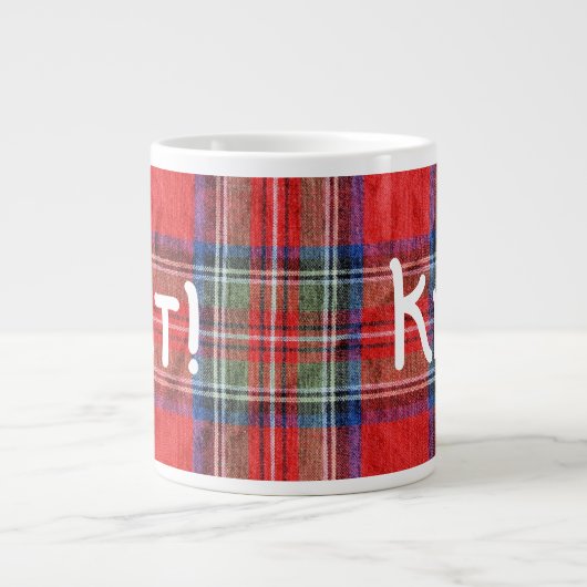 KILT Red Play Grote Koffiekop (Voorkant)