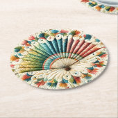 Kilt Ronde Kartonnen Onderzetter (Gebogen)