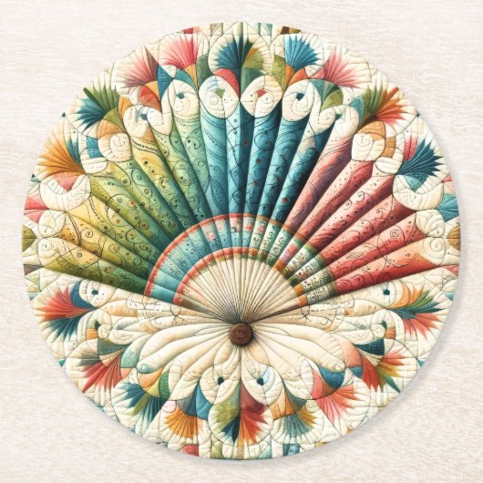 Kilt Ronde Kartonnen Onderzetter (Voorkant)