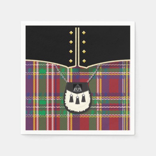 Kilt Servetten (Voorkant)