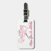 Kilting Gezegde Bagagelabel (Voorkant verticaal)