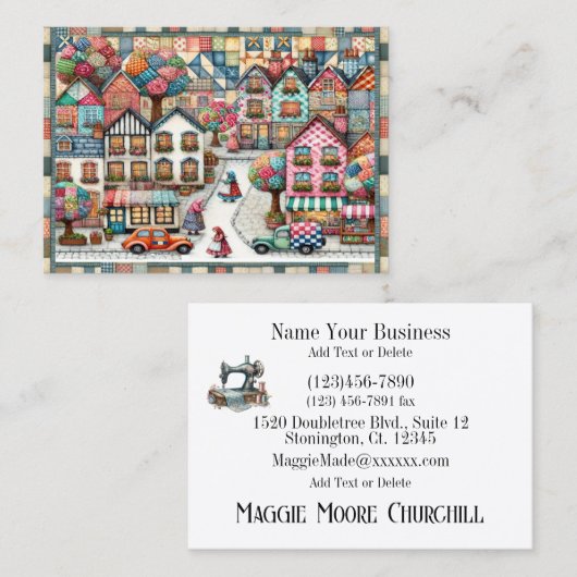 Kilting Visitekaartje (Voorkant / Achterkant)