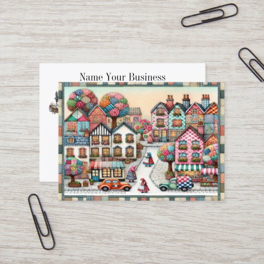 Kilting Visitekaartje (Voorkant / Achterkant in situ)