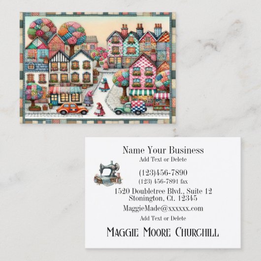 Kilting Visitekaartje (Voorkant / Achterkant)