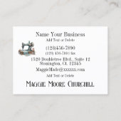 Kilting Visitekaartje (Achterkant)