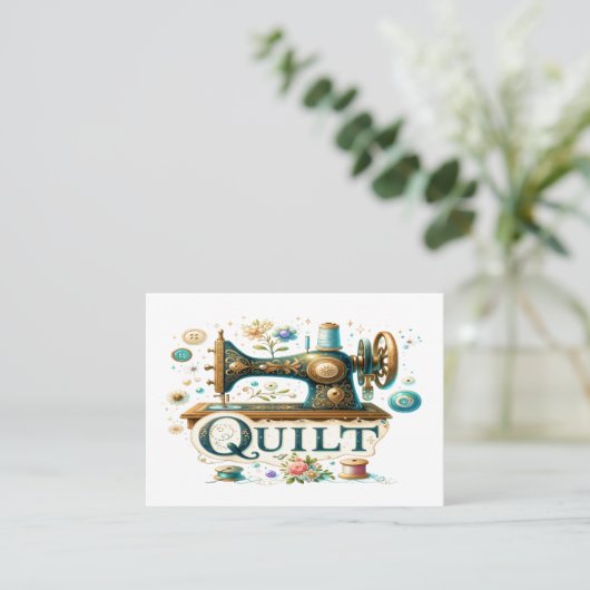 Kilting Visitekaartje (Staand voorkant)