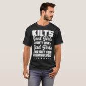 kilts goede meisjes vragen niet slecht meisjes zoe t-shirt (Voorkant volledig)