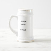 Kilts zijn voor Mannen Bierpul (Links)