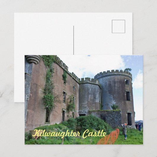 Kilwaughter Castle, County Antrim Briefkaart (Voorkant / Achterkant)