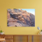 Kilzil Thousand Buddha Caves, Kuche, vlakbij Canvas Afdruk (Insitu (Woonkamer))