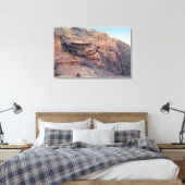 Kilzil Thousand Buddha Caves, Kuche, vlakbij Canvas Afdruk (Insitu (Slaapkamer))