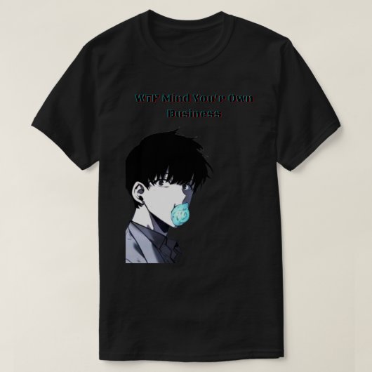 Kim Dokja omniscient lezers viewpoint- Anime Love T-shirt (Design voorkant)