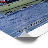 Kim en Antarctique Poster (Hoek)