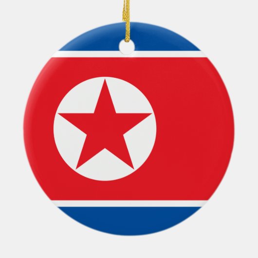 Kim Il Sung #2 Keramisch Ornament (Achterkant)