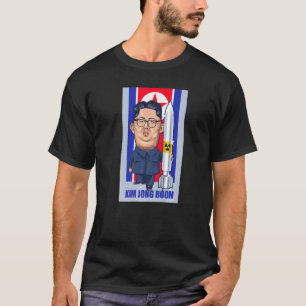 Kim Jong Boom Kim Jong Un Parodie Graphic T-shirt